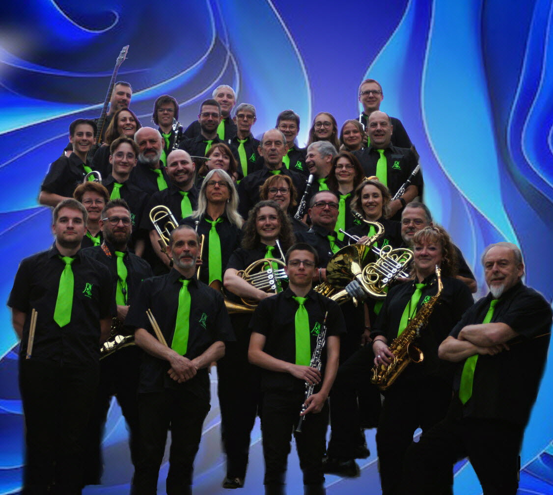 Photo des musiciens de l'Harmonie de Nuits-Saint-Georges en 2026