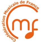 Logo de la CMF (Confédération Musicale de France), partenaire de l'Harmonie de Nuits-Saint-Georges